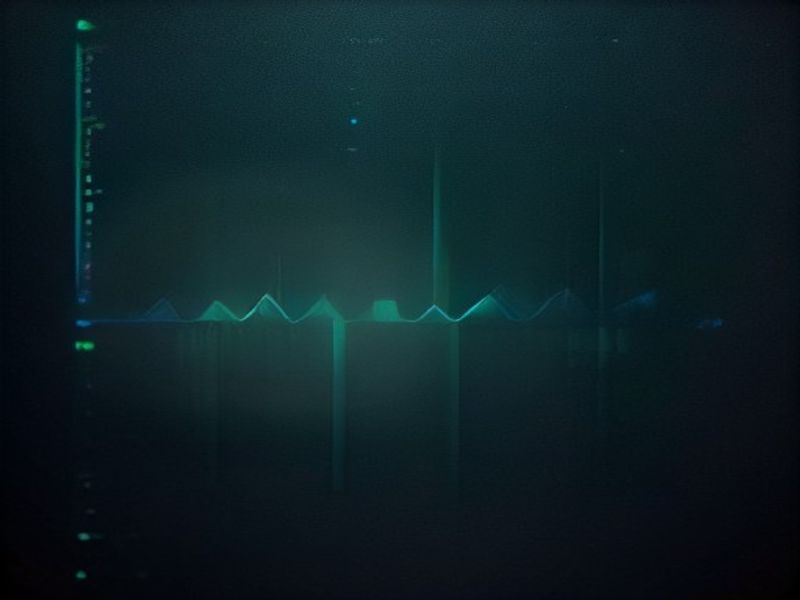 Panel de agenda y pacientes en una pantalla oscura con gráficos en cian y verde